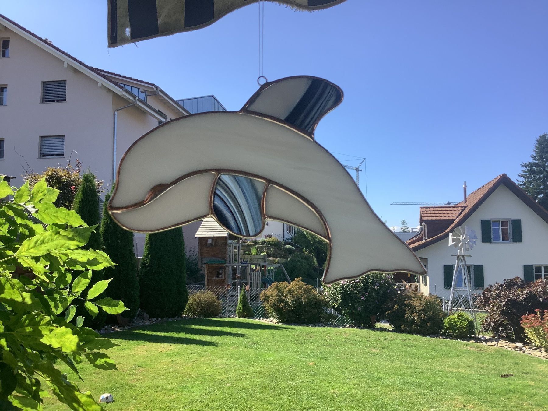 Statuette: delphin, tiffany, 20x12cm – Nuovo (secondo la descrizione) da Kerzers venduto da MarianneRamseier 1