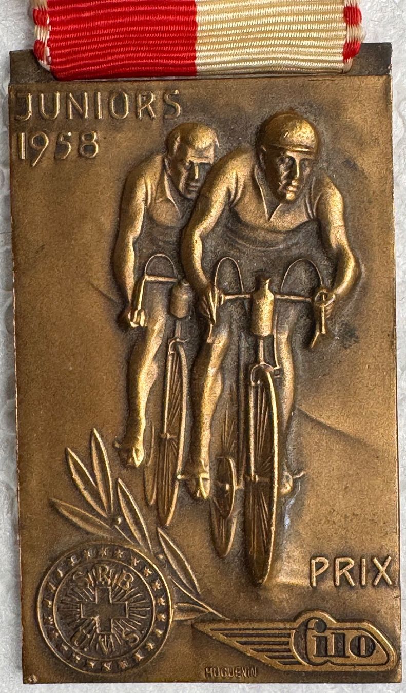 Medaillen: Ausscheidung Zürich Juniors 1958 – Gebraucht aus Andwil SG von Ariisa1234 3