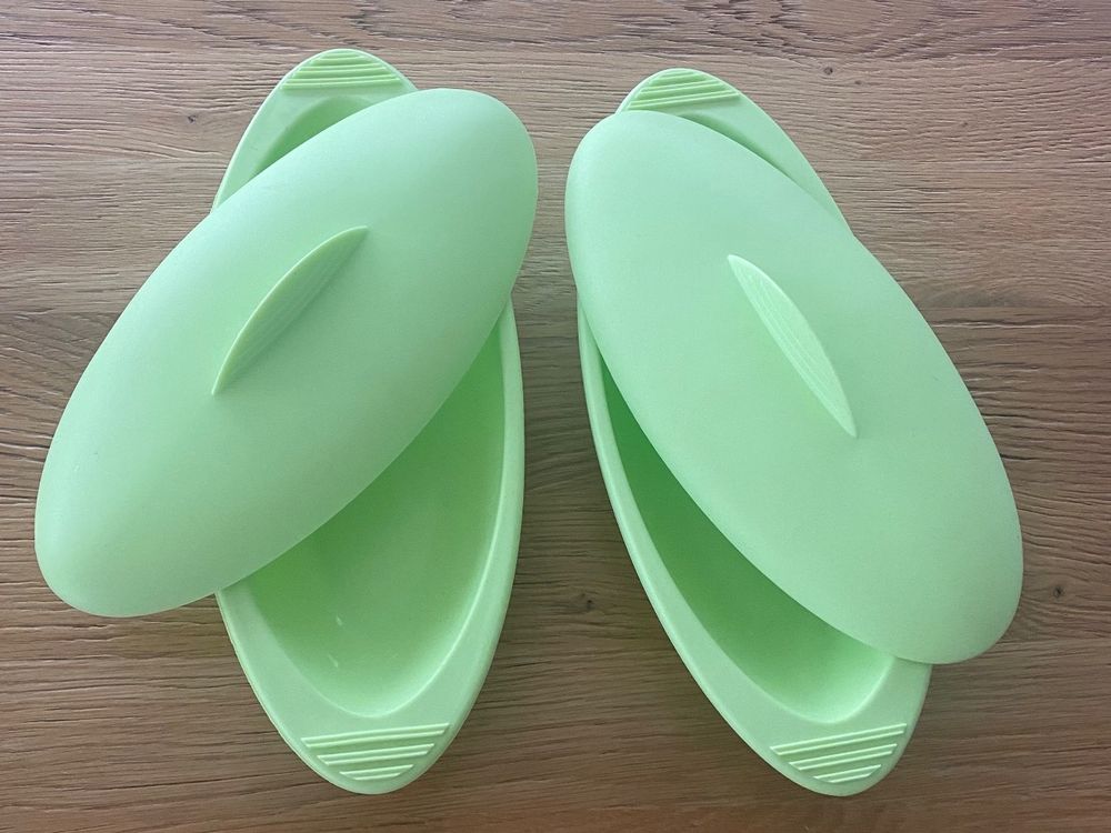 Lot de 2 moules silicone poisson type papillote (Gebraucht) in Bellmund ...
