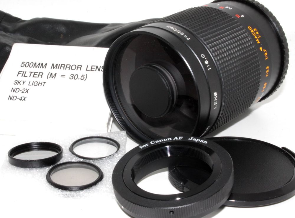 Telezoom 650-1300mm F. Canon EOS 760d 1100d 1000d 550d 500d 600d 450d
