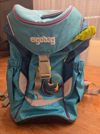 Ergobag Rucksack mit Schildkröte, Top Zustand!