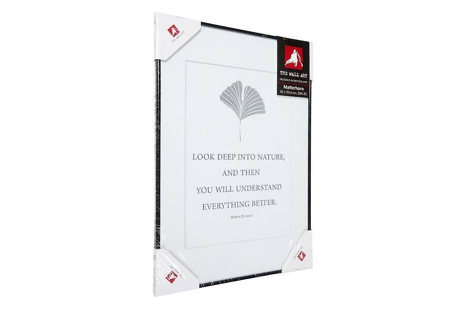 Bilderrahmen: Kunststoffrahmen MC 42x59.4 A2, schwarz – Neu und originalverpackt aus Gommiswald von Bullhead