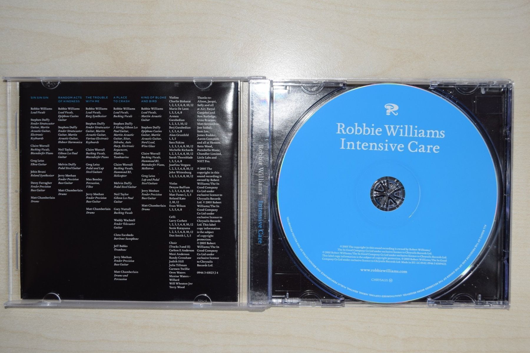 CDs: Robbie Williams: Intensive Care (511) – Gebraucht aus Reutigen von DONDON55 3