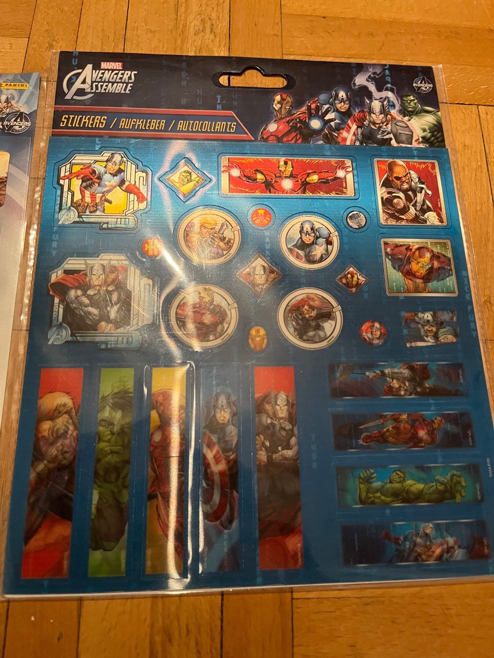 Aufkleber: 3x Marvel Avengers Sticker Sets – Neu und originalverpackt aus Basel von Ruemli17 3
