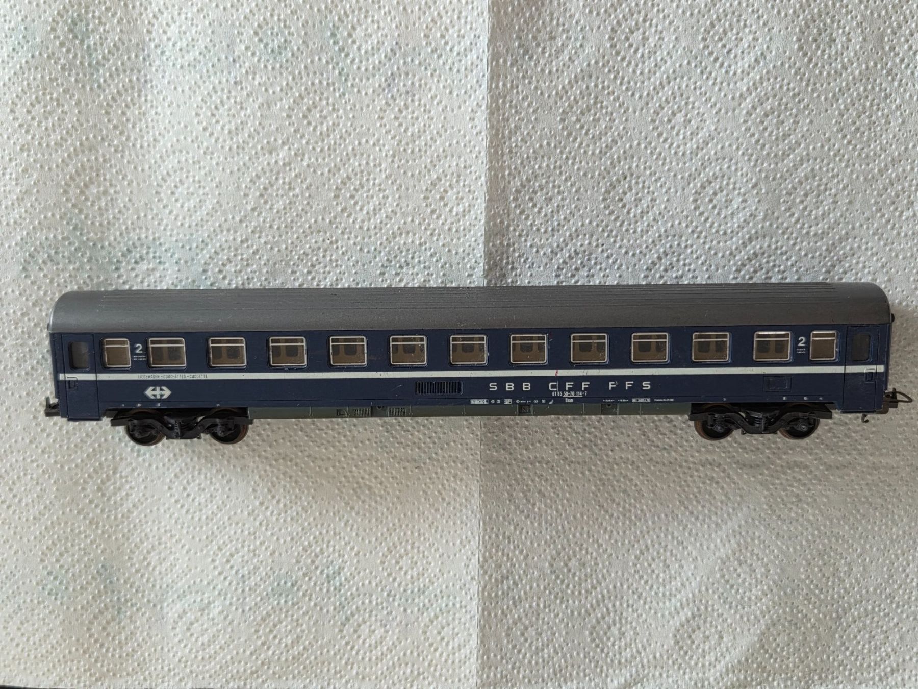 Lima Modellini di ferrovie: Lima Liegewagen der SBB – Difettoso da Dagmersellen venduto da Minsch66 2