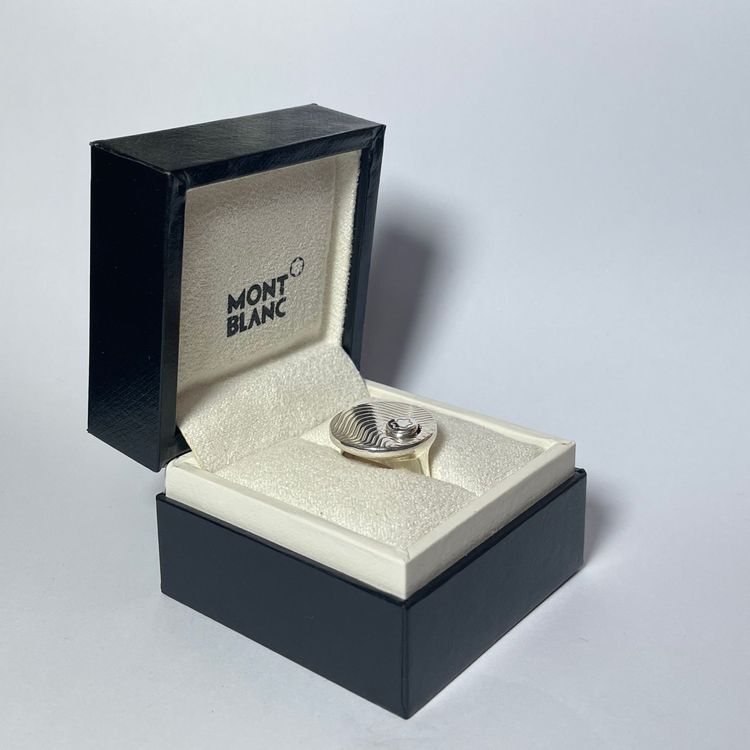 Bague Créateur Rhodiée Rose Avec Quartz - Métal Argent Sterling, Parfait état, Haute Qualité
