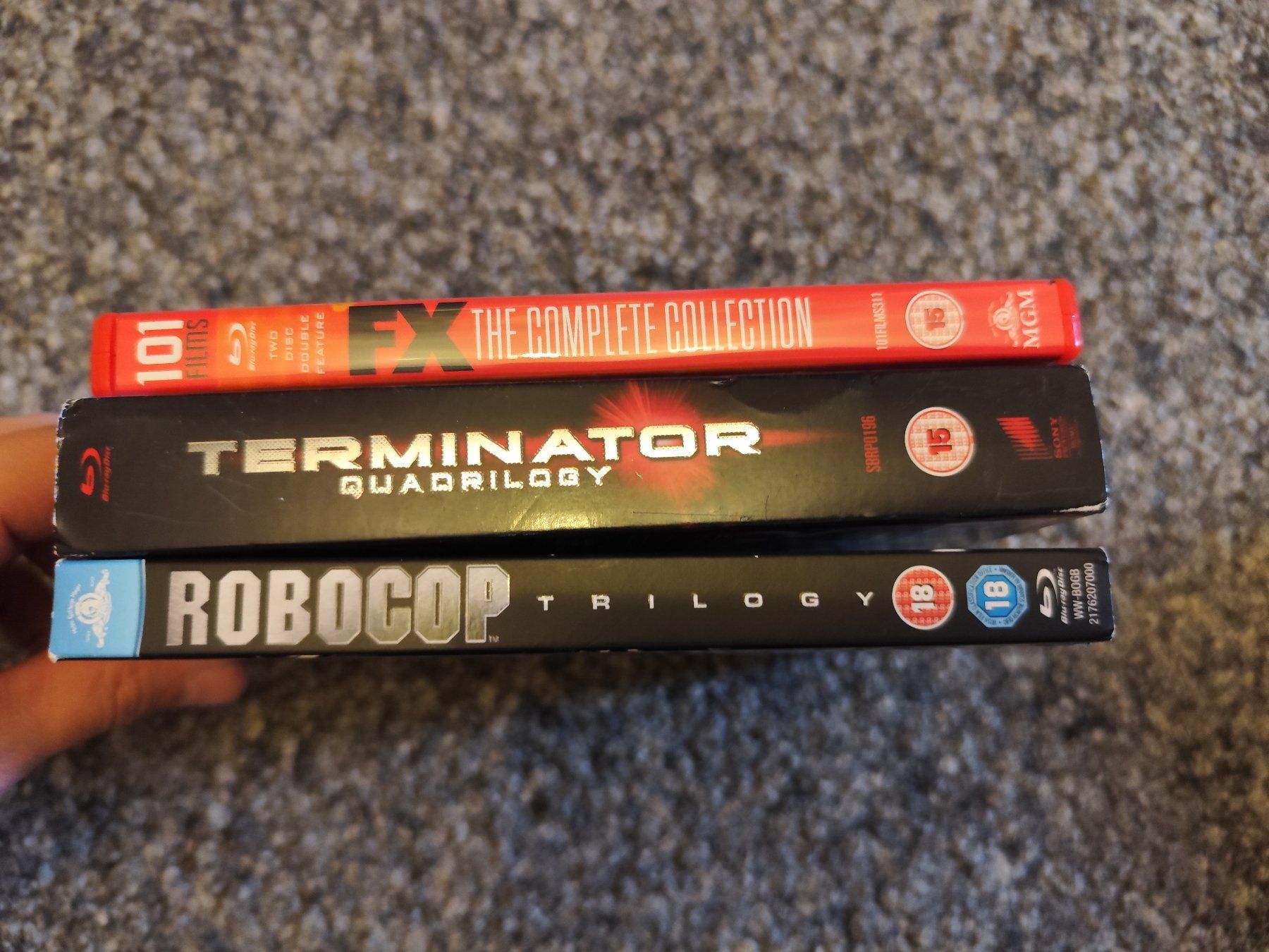 Tutti i DVDs: UK Bluray: Robocop, Terminator, FX – Usato da Zofingen venduto da Debohli 5