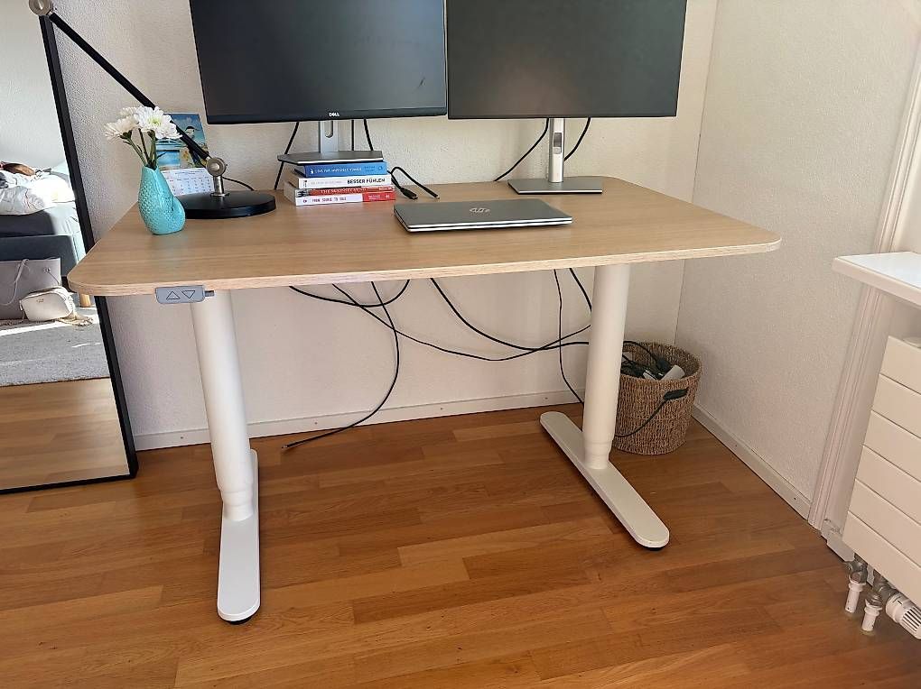 Schreibtische: Schreibtisch höhenverstellbar 120x80cm – Gebraucht aus Zürich von ali_j58x