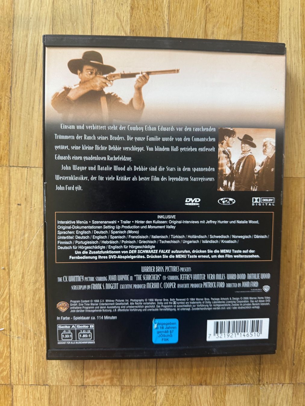 Tutti i DVDs: DER SCHWARZE FALKE. (DVD) JOHN FORD – Usato da Basel venduto da san_2qlq 1
