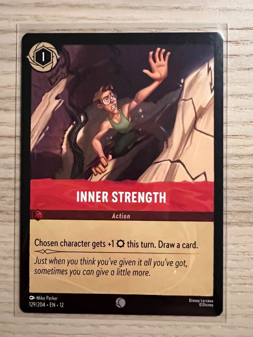Disney Carte collezionabili: Inner Strength 129 EN Disney Lorcana Wilds Unknown 12 – Nuovo (secondo la descrizione) da Rafz venduto da SaintCruz
