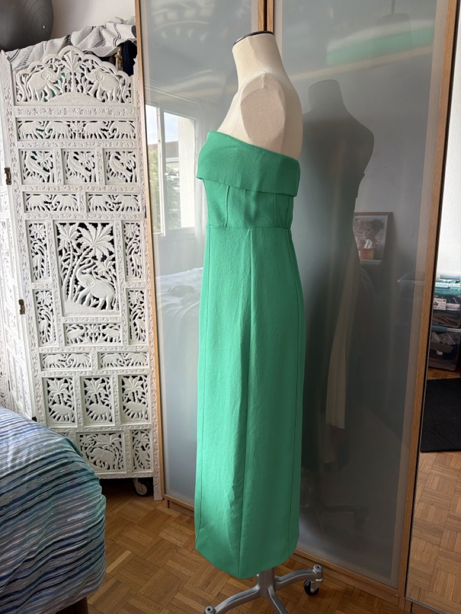 Kookai Vestiti: Robe bustier verte Kookai – Usato da lausanne venduto da annec777 2