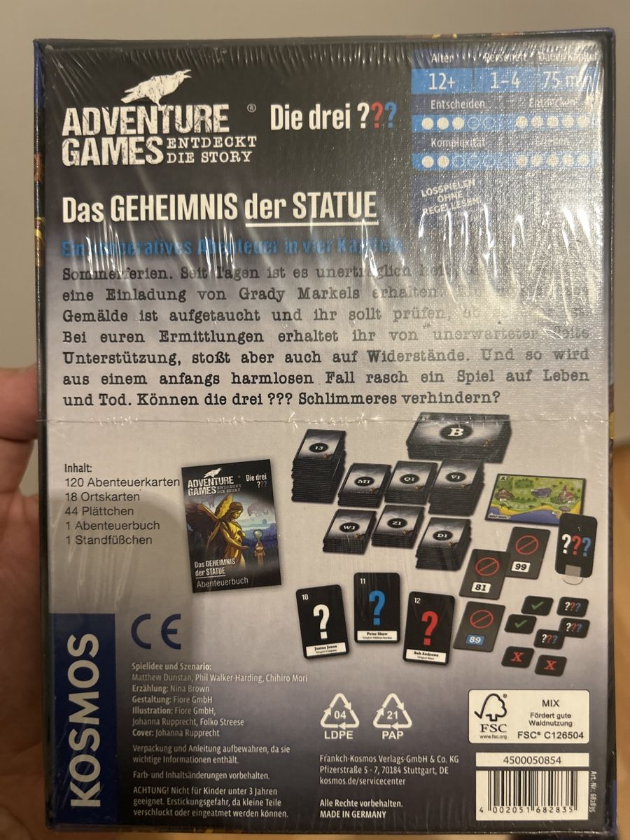 Die drei ??? - Das Geheimnis der Statue - neu und ungeöffnet (Neu und ...