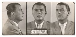 Fotografie Polizeifoto / Mugshot, Wilhel