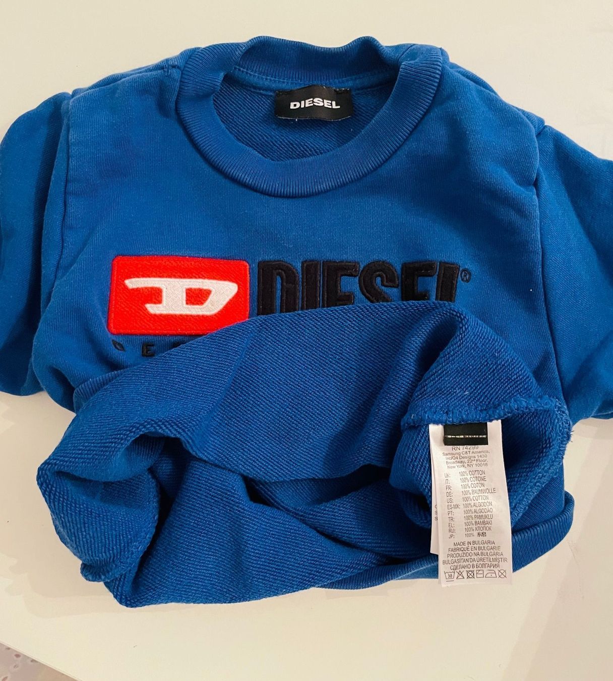 Diesel Pullover & Sweatshirts: ORIGINAL PULLOVER (SWEATSHIRT) DIESEL CREW-DIVISION – Gebraucht aus Zürich von Mina_09 1