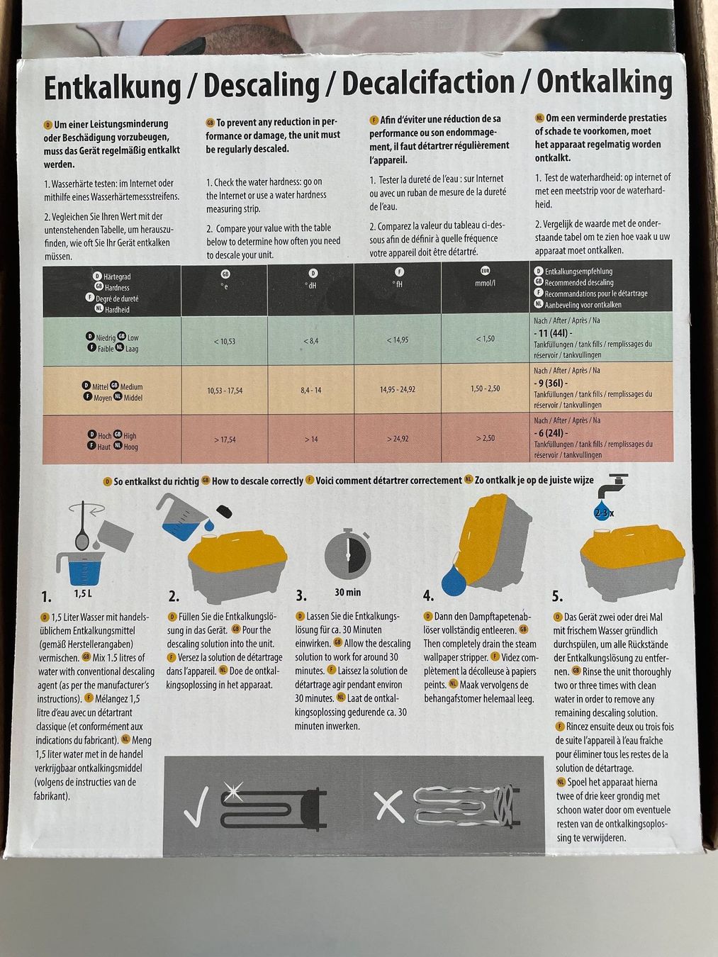 Wagner Tous les outils: SteamForce Dampftapetenablöser – D'occasion à St. Gallen par rap_wm5l 7
