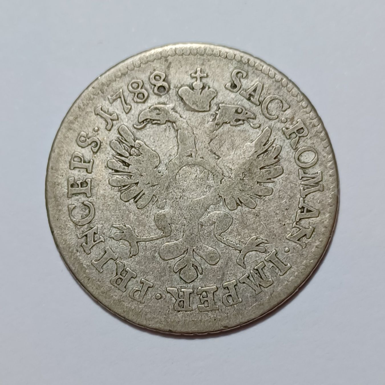 Alle Münzen: 24 Kreuzer 1788 Bistum Basel – Gebraucht aus Pfäffikon ZH von Schweizer_Muenzen 1