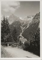 Arosa,Dorfkirche, C. Brandt, 1945