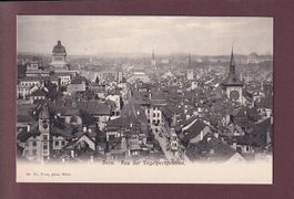 BERN - Vogelperspektive - Bundespalast - Zeitglockenturm