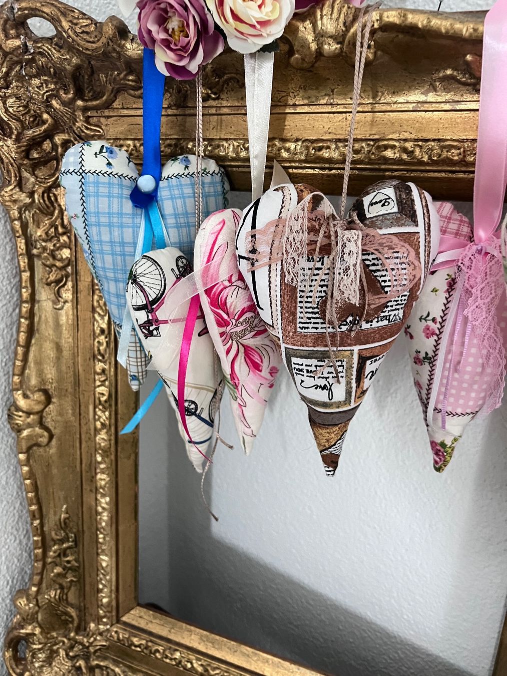 Tutte le decorazioni: Stoff Herz - Shabby – Nuovo (secondo la descrizione) da Walzenhausen venduto da Cerna007 2
