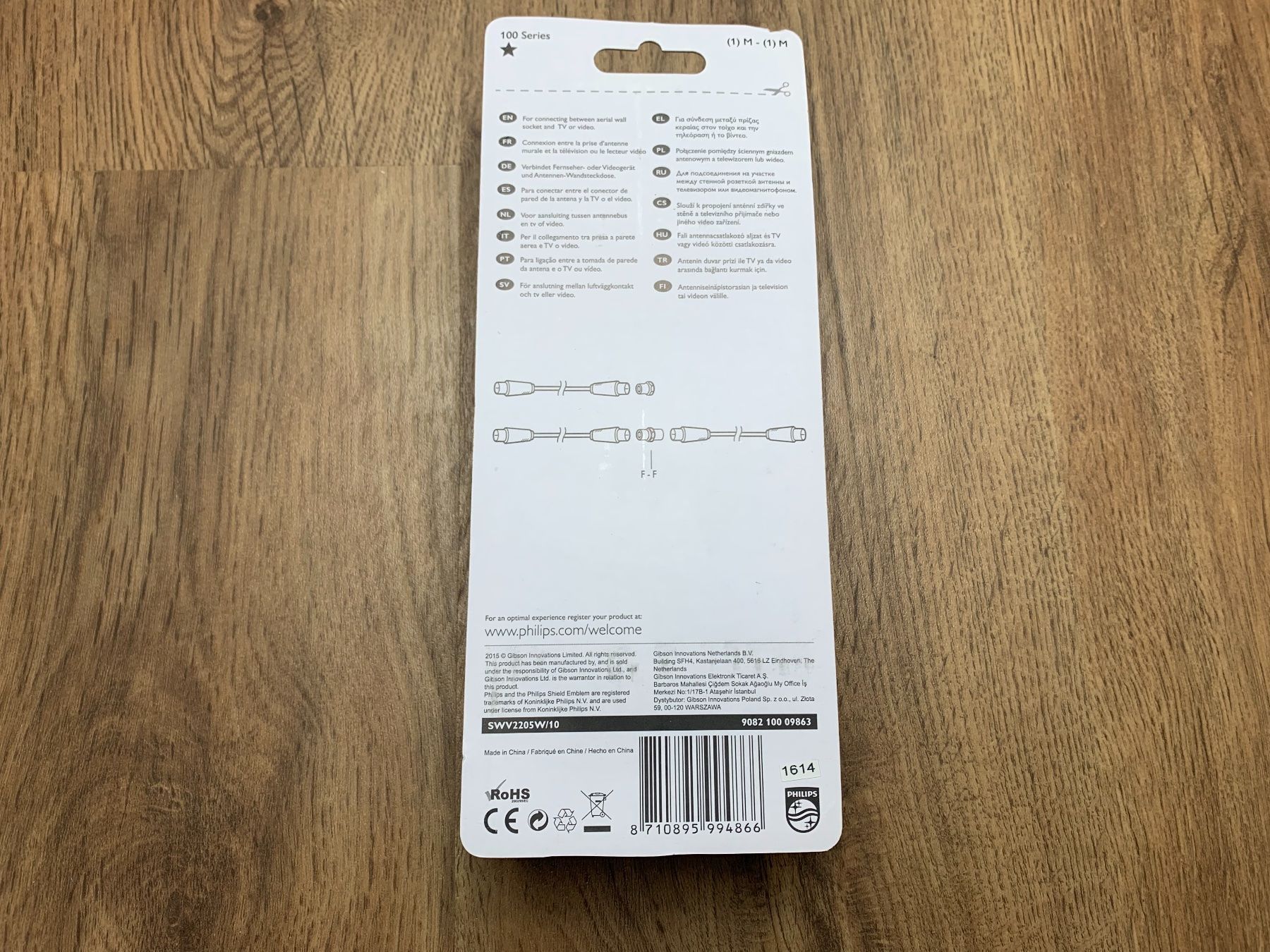 Cavi: Tv Fernseh Kabel 4m Philips – Nuovo e nell'imballaggio originale da Hallau venduto da R.R.91 2