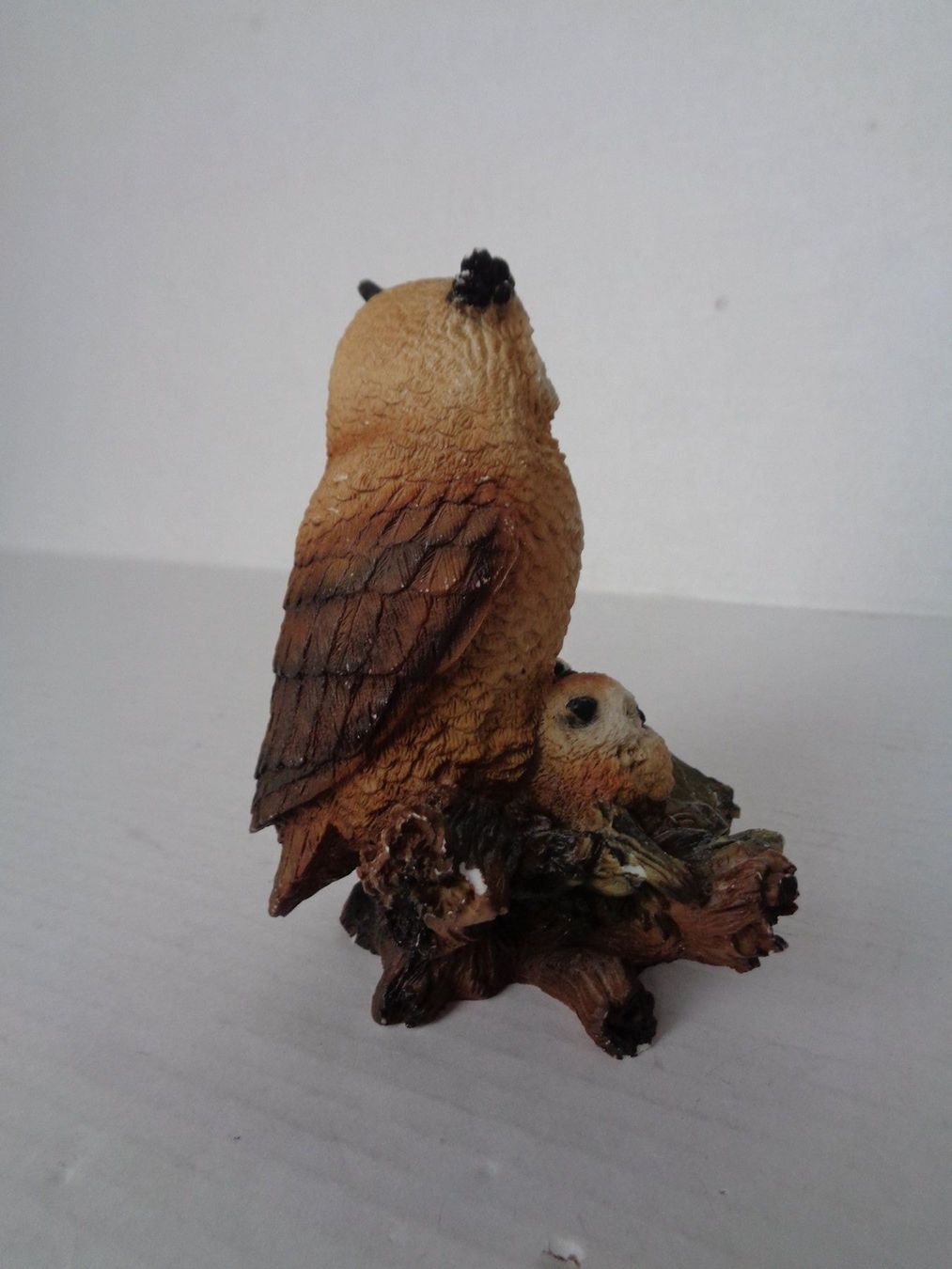 Figurines: Eule mit Nachwuchs - Polyresin-Figur – D'occasion à Chur par omonia 2