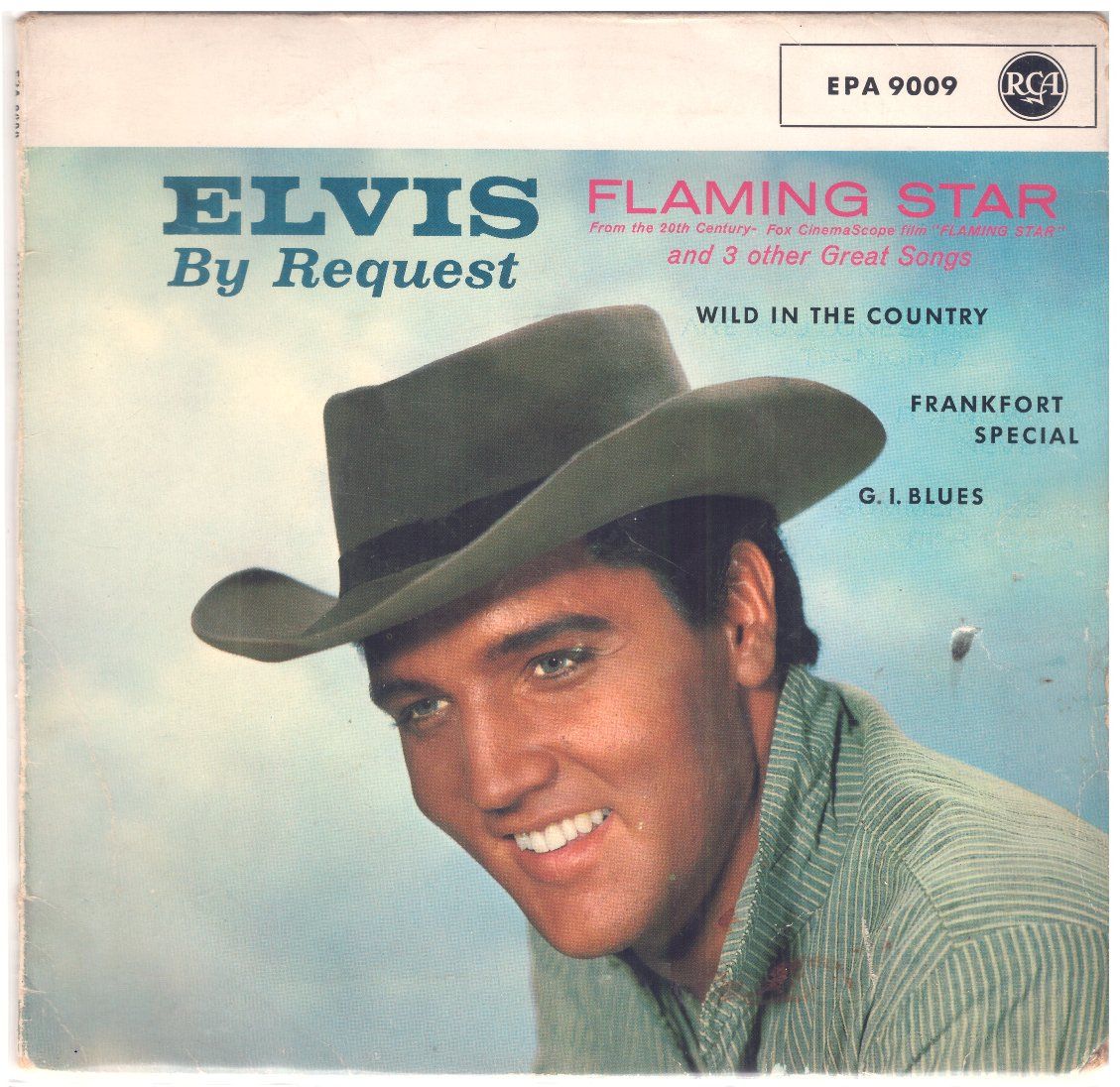 Dischi in vinile: ELVIS PRESLEY (EP) - "FLAMING STAR - GER" – Usato da Bassersdorf venduto da house-of-vinyl