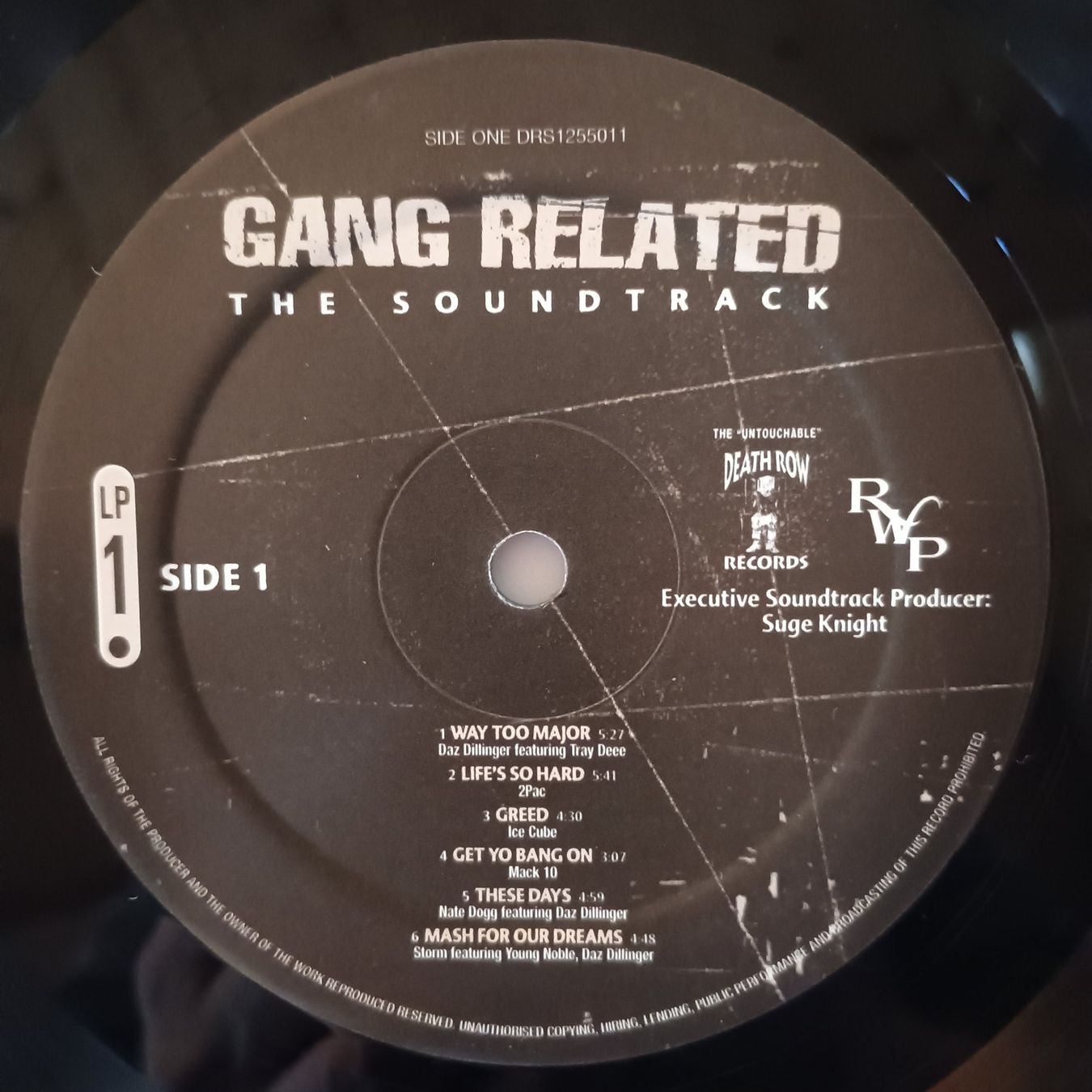 Various ‎– Gang Related - The Soundtrack 2xLP UK-2002 VG++ (D 