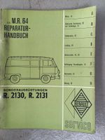 Oldtimer Renault Estafette Werkstatthandbuch R2130 R2131