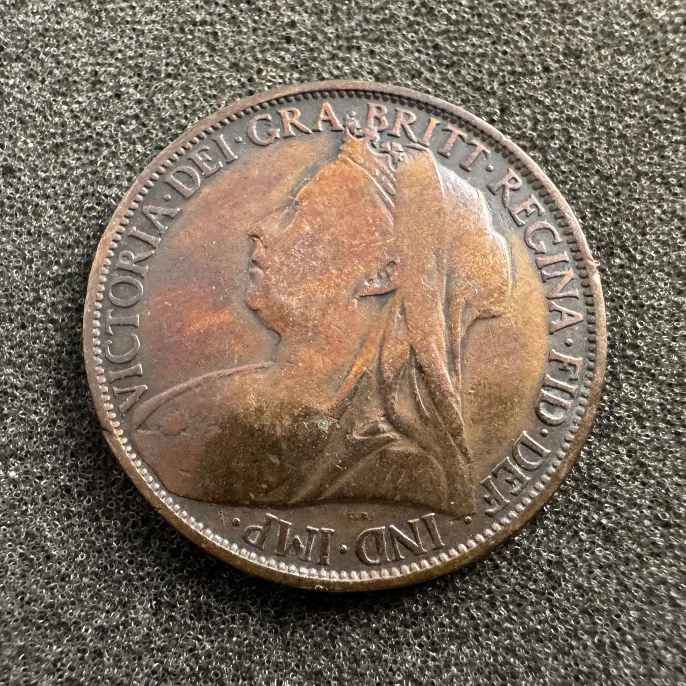 Toutes les monnaies: 1 Penny England 1900 – D'occasion à Reitnau par tb-muenzen 1