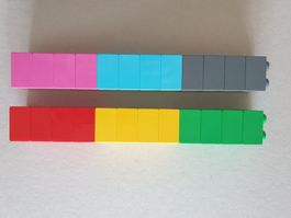 Lego Duplo (I61) 24 Bausteine 2x2 Noppen