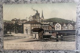 Wil Litho Bahnüberführung