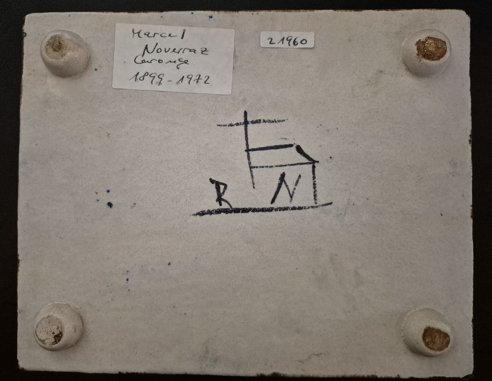 Servierplatten: Marcel Noverraz Carouge 1899 - 1972 – Gebraucht aus Genève von antade 1