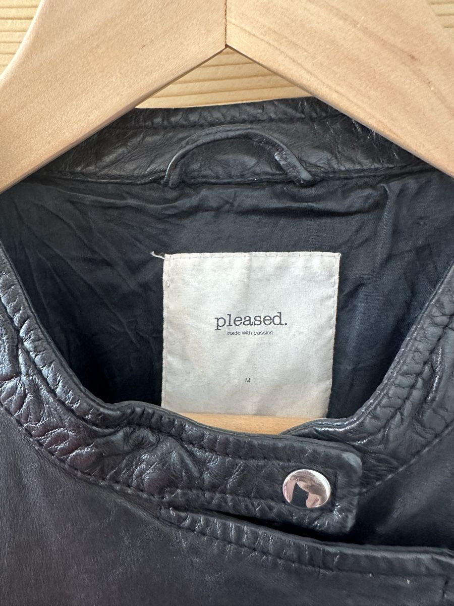 Giacche: Leather Jacket Black Size M Biker Style – Nuovo (secondo la descrizione) da St. Gallen venduto da des_5zz5 1