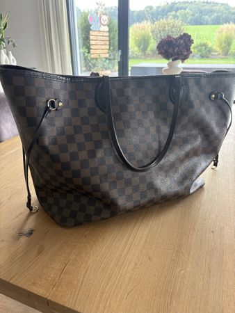 Louis Vuitton Neverfull GM Damier Ebene Tasche gebraucht