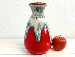 Vase Bay Keramik Fat Lava Vintage Space Age Mid Century