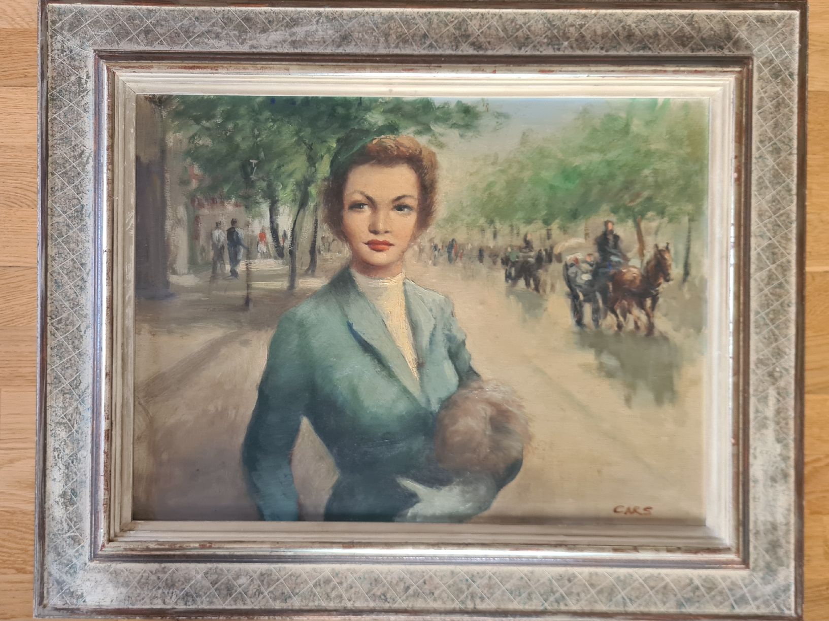 Dipinti: Strassen scene in Paris – Usato da Hünibach venduto da sokothu 1