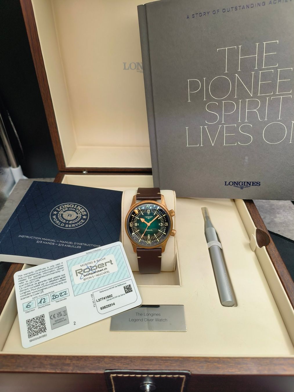 Longines Montres: Longines – D'occasion à La Chaux-de-Fonds par curtitswisswatches 1