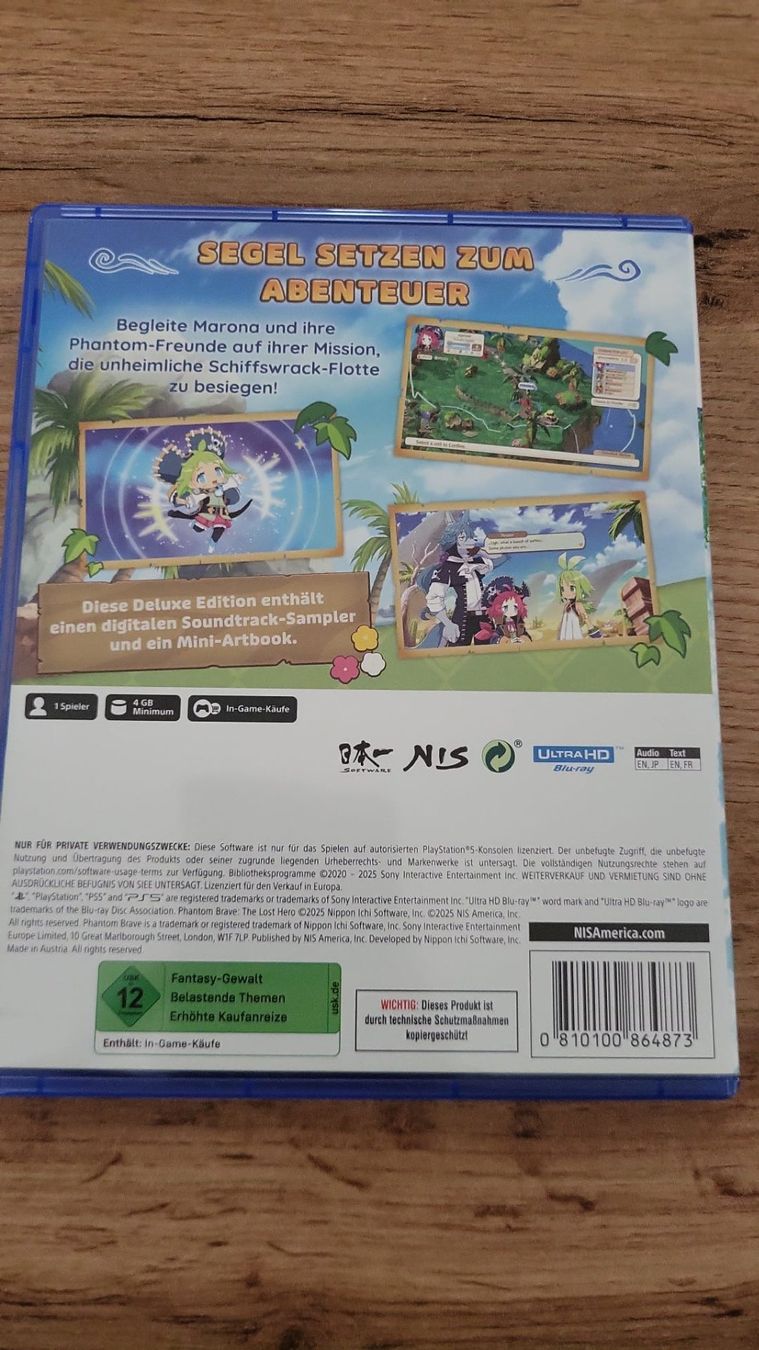 Sony Giochi: Phantom Brave: The Lost Hero - PS5 - Deluxe Edition! – Usato da Uster venduto da faandrei 1