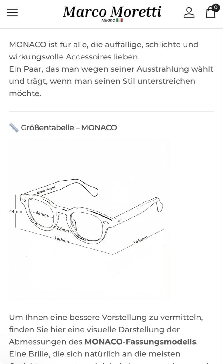 Occhiali & Lenti: Marco Moretti Sonnenbrille Monaco schwarz NEU  – Nuovo e nell'imballaggio originale da Rorschacherberg venduto da pol_2pw7 4