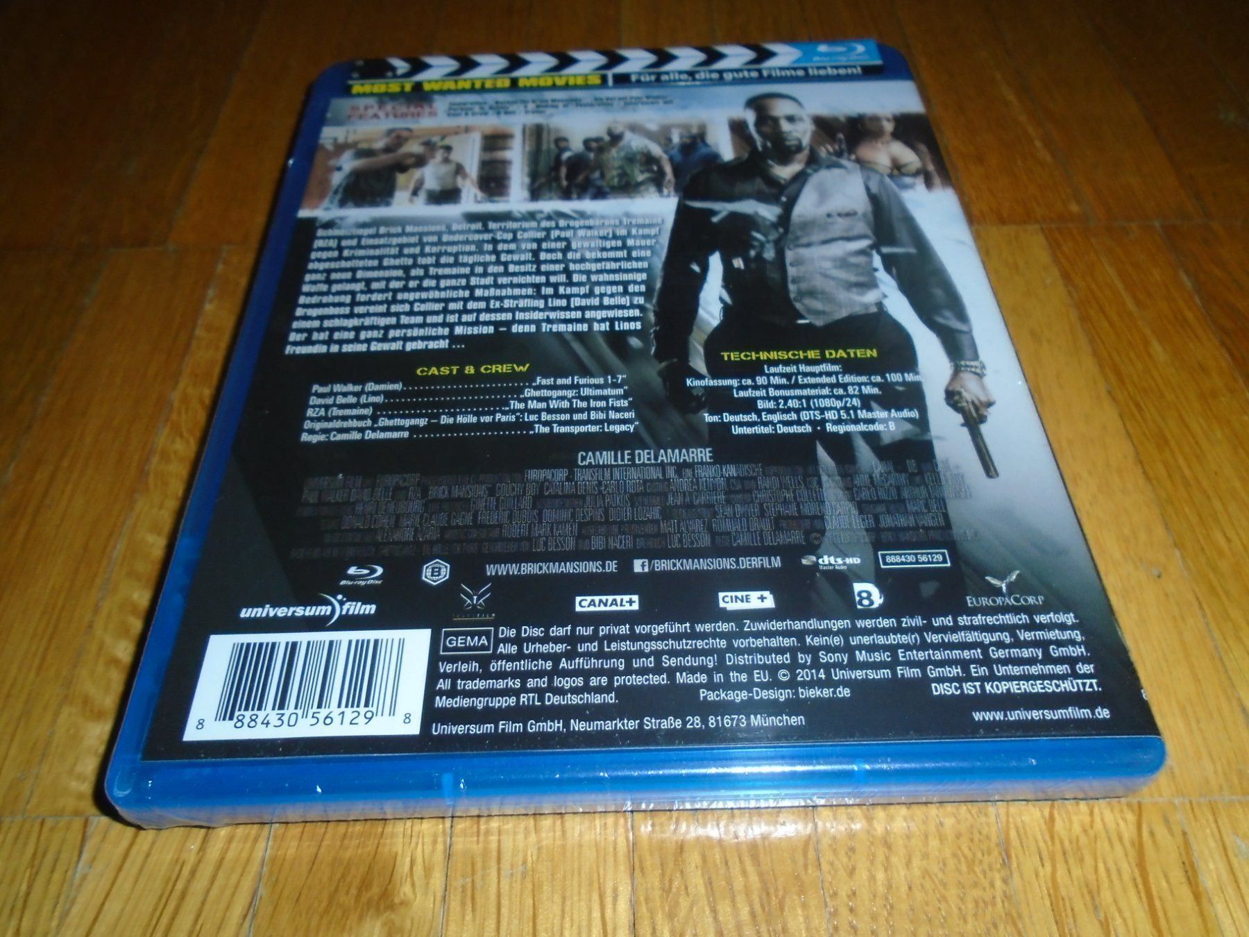 Alle DVDs: Brick Mansions - BLU-RAY - UNCUT – Neu und originalverpackt aus Basel von havsok 1