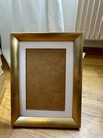 10x goldene Holzbilderrahmen für 13x18
