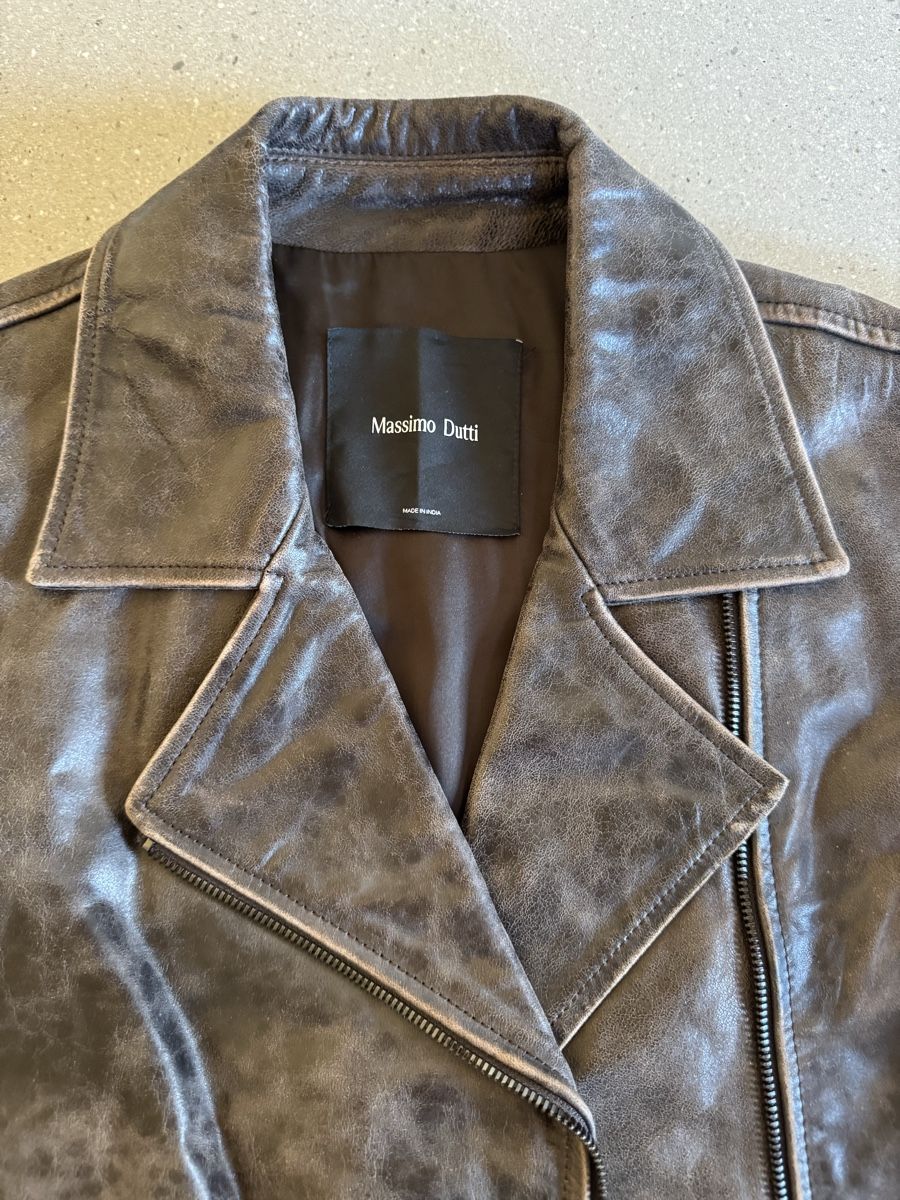 Massimo Dutti Vestes: Massimo Dutti Lederjacke M – D'occasion à Bolligen par glorja 2