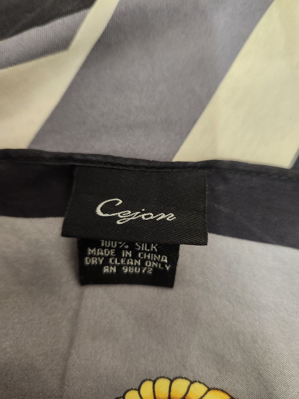 Foulard & Sciarpe: Foulard Cejon 100% Soie  – Usato da Niedergösgen venduto da Eva2410 1