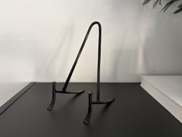 Zara Home Ständer aus Metall Bildaufsteller schwarz