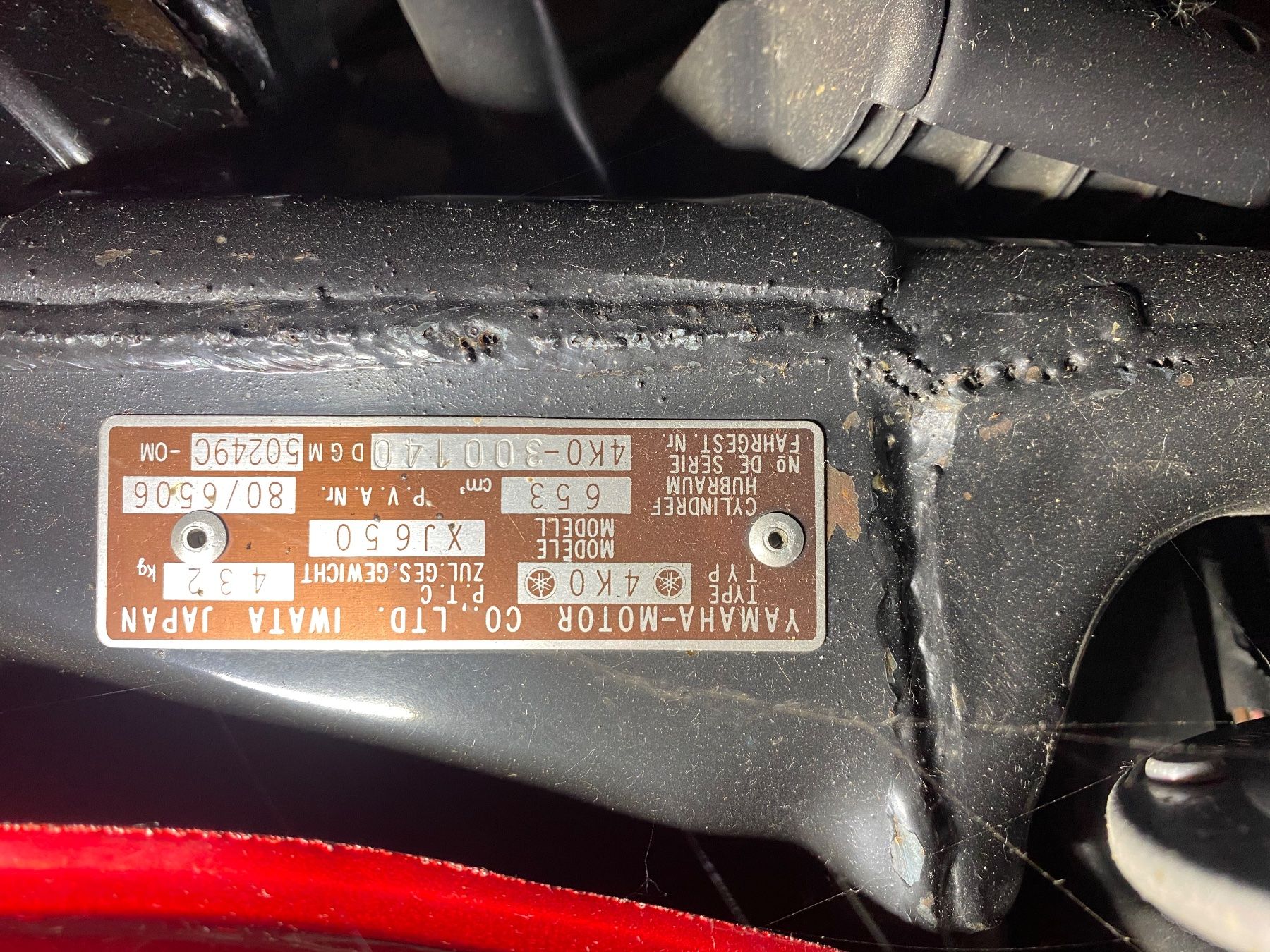 Yamaha Touring: Yamaha XJ 650 ( 4K0 ) – Usato da Auenstein venduto da guzischmid 2