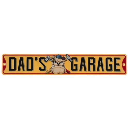 Insegne: Dad's Garage Blechschild – Nuovo (secondo la descrizione) da Schalunen venduto da schwabspielautomaten