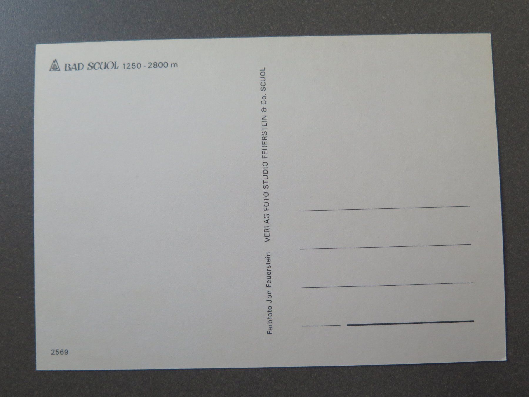 Cartoline postali: SCHULS-SCUOL - U.A. SKIPISTEN – Usato da Wittenbach venduto da lipasal 1