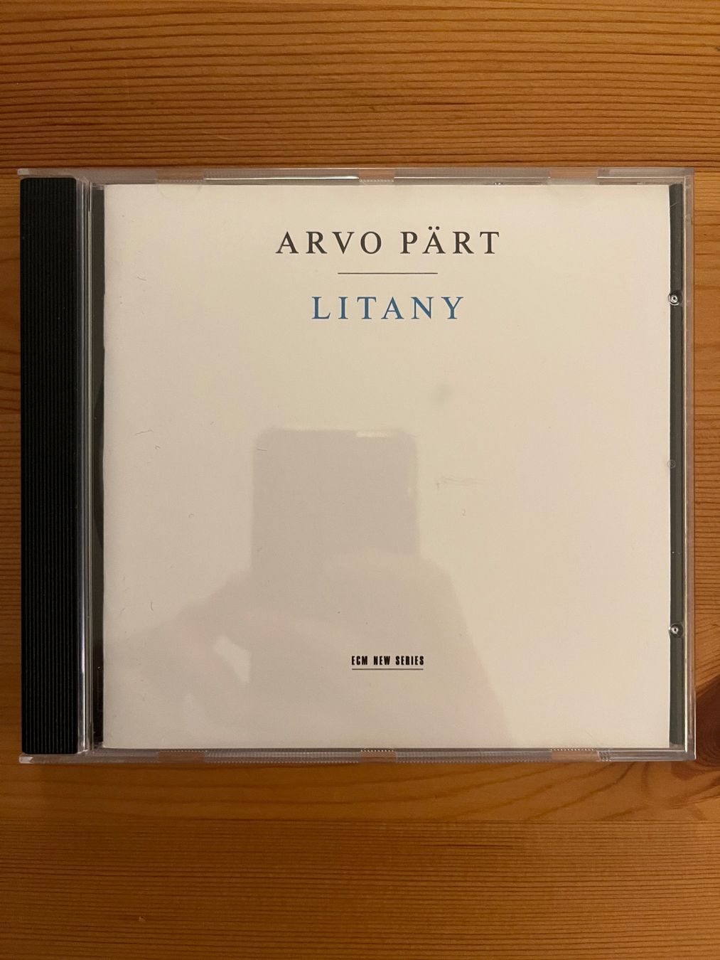 CD: ARVO PÄRT - LITANY – Usato da Lausanne venduto da sbar224