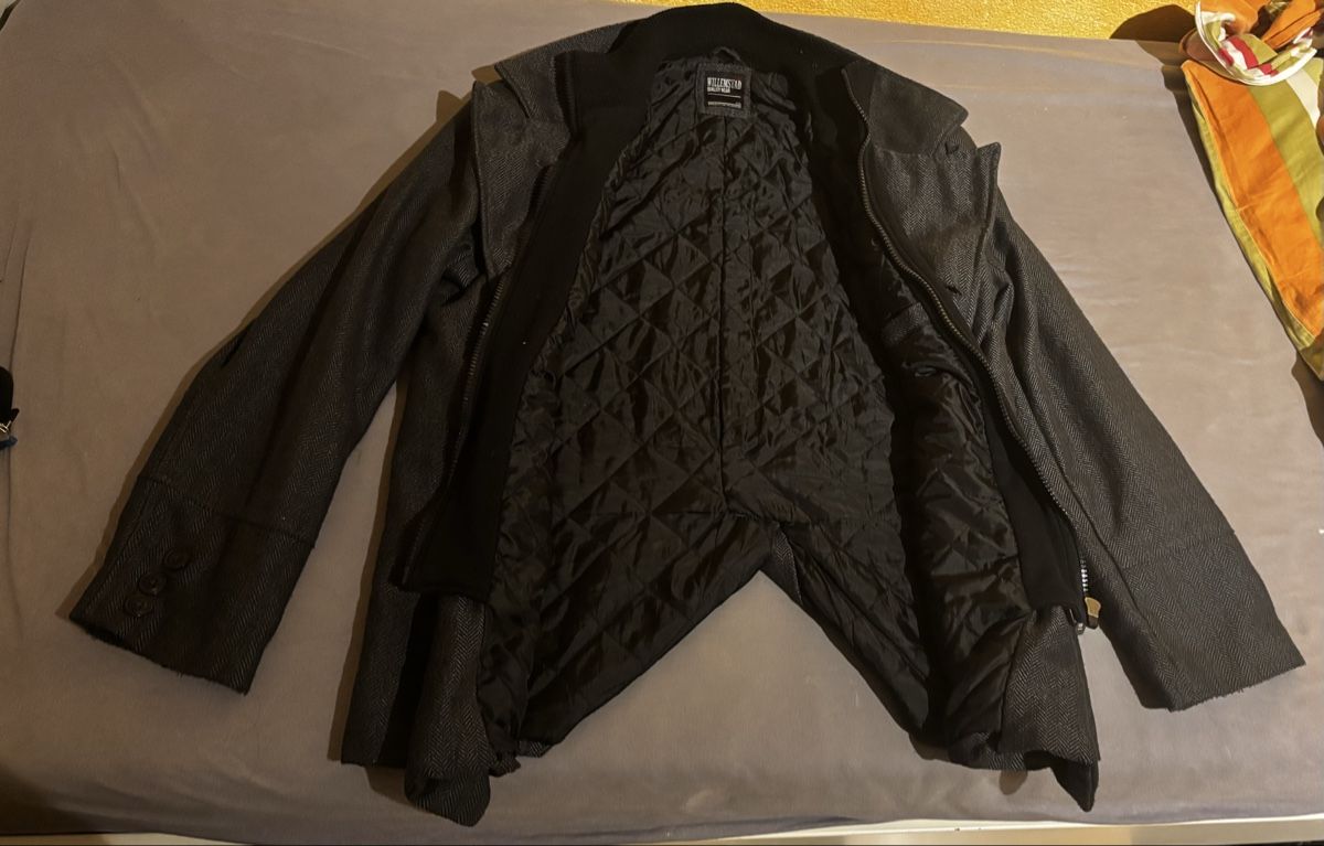 H&M Cappotti: H&M Herringbone Mantel grau – Usato da Hinwil venduto da gua_j8d5 2