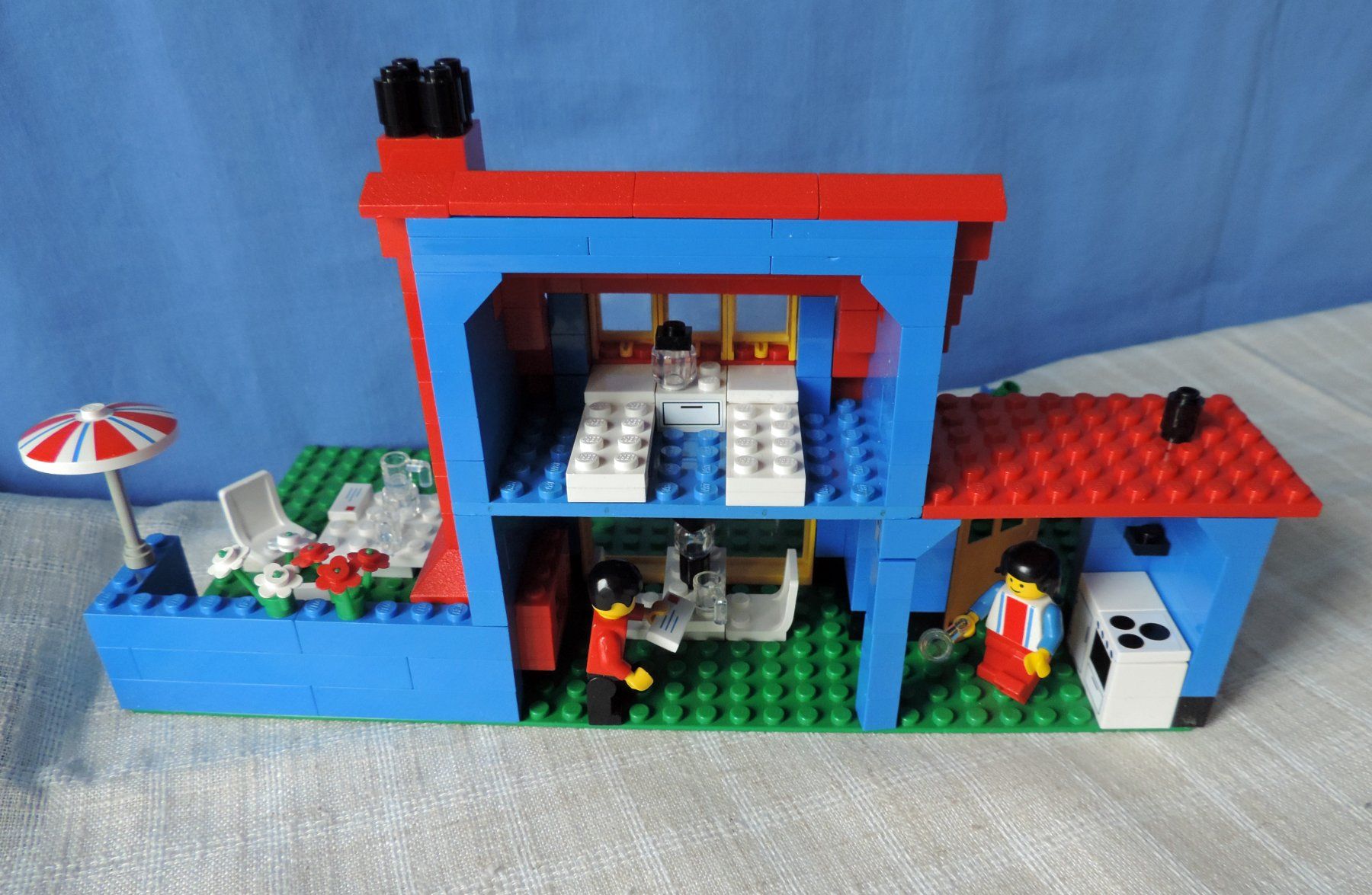 Lego Giocattoli: Stadthaus, Set 6372 (1982)  mit OBA – Usato da Burgdorf venduto da ursla50 5